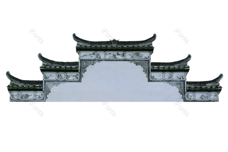古代建筑图片,装饰元素元素,古建筑PNG,卡通手绘免抠素材